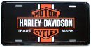 Harley Davidson Vintage Classic Logo License Plate