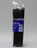 CARRAND 14-50UV/C 14 100/BG BLK(UV)CABLE TIES