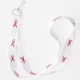 Pink Ribbon Lanyard