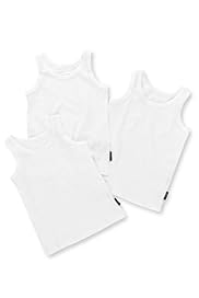 3 Pack Autograph Superfine Pure Cotton Sleeveless Vests