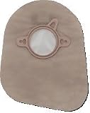 New Image Closed Mini Pouch with Filter - Flange Size 2 3/4" Color Match Blue Transparent - Box of 60