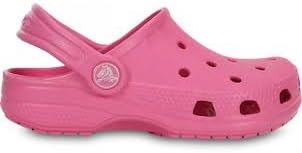 Crocs Kids Juniors Ralen Clog Pink Lemonade. SIZE (1) JUNIOR