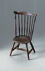 Miniature Chrysnbon Duxbury Chair Mini-Kit Black