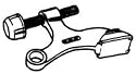 Stanley 766310 Bright Brass Hinge Pin Door Stop
