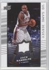 2008-09 Upper Deck Game Jerseys #GAZR - Zach Randolph