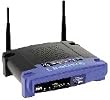 Linksys Wireless-G Broadband Router with SpeedBooster WRT54GS - Wireless router + 4-port switch - Ethernet, Fast Ethernet, 802.11b, 802.11g external