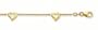 Heart Station Ankle Bracelet - JewelryWeb