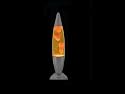 LAVA LAMPE 34CM JAUNE ET ROUGE (RENDU ORANGE) - CMP