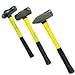 Hammer Set - Ball Peen, Mini Sledge, & Cross Pee 3-Pc