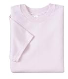 NEW Port & Company - Youth 100% Cotton Essential T-Shirt Pale Pink-XL