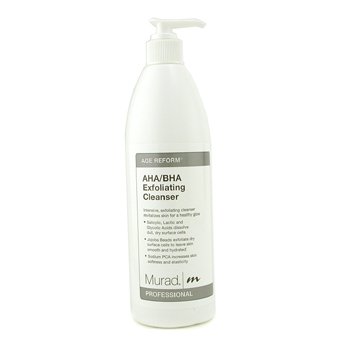 Murad AHA BHA Exfoliating Cleanser Age Reform 16.9oz 500ml Salon Size