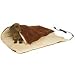 Pet Supplies : Thermo-Pet Throw Small 24" x 36", Rust & Cream