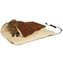 Childrens Toyshop  Pet Supplies : Thermo-Pet Throw Large 36" x 54", Mocha & Cream