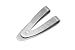 Stainless Steel & 18K Yellow Gold Engraved Money Clip