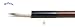 Chinese Calligraphy - Round brush with hare & white goat hair 21x0.7 cm WB186