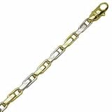 Two Tone Stylish Pellet Men's Bracelet