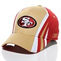 NFL Structured Sidestripe Cap by Reebok - 49ers