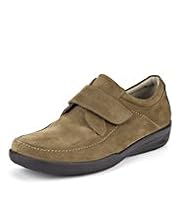 Airflex™ Comfort Wide Fit Leather Riptape Shoes with Stormwear™