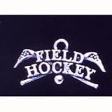 Sterling Silver Field Hockey Charm Necklace