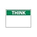 Think Osha 10x14 Plastic - Heading Only