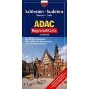 ADAC RegionalKarte Polen 3. Schlesien / Sudeten 1 : 300 000: Der S�dwesten. Von Cottbus bis Tschenstochau, von Posen bis Kattowitz. Mit Ortsregister und Kennzeichnung touristischer Sehensw�rdigkeiten