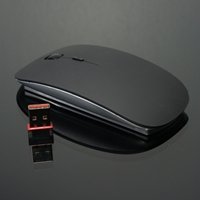 TopCase Black USB Optical Wireless Mouse for Macbook (pro,air) and All Laptop+ Free TopCase® Mouse Pad