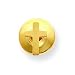 14k CrosStie Tac