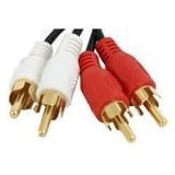 2 Phono Plugs - 2 Phono Plugs 1.2m