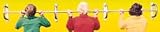 Chinning Bars 3 Unit-120 wide