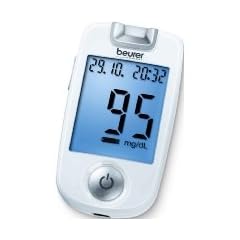 Beurer 463.00 Blutzuckermessger�t GL 40 mg/dL