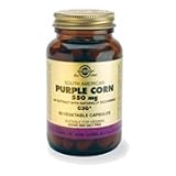 South American Purple Corn 550 mg - Provide additional nutrient value to a person's diet, 60 Vcaps., (Solgar)