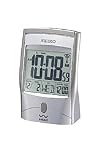 Seiko Advanced Technology Bedside Alarm Get Up and Glow Clock