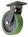Hamilton S-SEC-13DB Swivel Caster SEC 10X3 DURALAST 3000 Battleship Gray