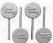 Round Happy Birthday Pop Candy Molds