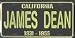 James Dean California License Plate