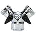 Photo : Adorama / Delta Metal Faucet "Y" Adapter With Shut Off Valves, Brass
