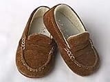 Bebabean Beba Bean "Baby's First Shoes" Baby Suede Penny Loafers-3-6 Months