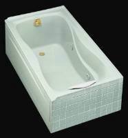 Buy Whirlpool Tub by Kohler - K-1209-R in White (Hourglass Showers, Plumbing, Bathtubs Showers & Saunas, Showers, Modules & Installation Kits)