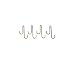 Enclume DLH-HS Double Level Hook, Set of 6, Hammered Steel