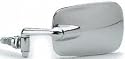 68-79 VW VOLKSWAGEN BEETLE MIRROR LH (DRIVER SIDE), Manual, Chrome (1968 68 1969 69 1970 70 1971 71 1972 72 1973 73 1974 74 1975 75 1976 76 1977 77 1978 78 1979 79) VW12L 113857513D