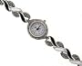 Sterling Silver Marcasite Genuine Black Onyx and Mother Of Pearl Watch