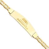 14K Seattle Seahawks Lrg Polish Logoid W/Anchor - NF1901-8