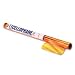 Cellophane wrap, 20 x 12-1/2-ft. roll, yellow