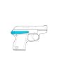 Kel-Tec Belt Clip Right Hand Blue P32