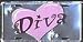 Diva License Plate