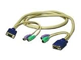 New CABLES TO GO 6 Ft KVM Extender 6pin PS2 HD15M/HD15F Ensure Maintain Excellent Signal Integrity