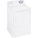 GE White Dryer DBLR333EGWW