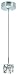 Lite Source LS-14631CLR Ice Cube 1-Lite Pendant Lamp, Metal with Clear Glass Cube Shade