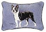 Dog Pillow - Boston Terrier