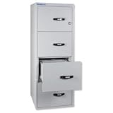 Chubb Fire-resistant Filing Cabinet 2-Hour 4-Drawer Ref 4406